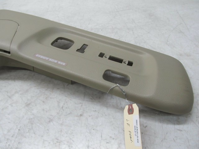 2001-2006 LEXUS LS430 OEM LEFT FRONT DRIVER SEAT TRIM COVER BEIGE 71812-50090