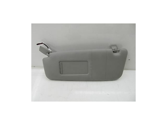 2008-2010 BMW 535xi 528 E60 OEM LEFT SIDE FRONT SUN VISOR SHADE GRAY W/ MIRROR