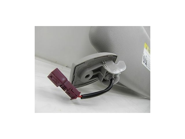 2008-2010 BMW 535xi 528 E60 OEM LEFT SIDE FRONT SUN VISOR SHADE GRAY W/ MIRROR