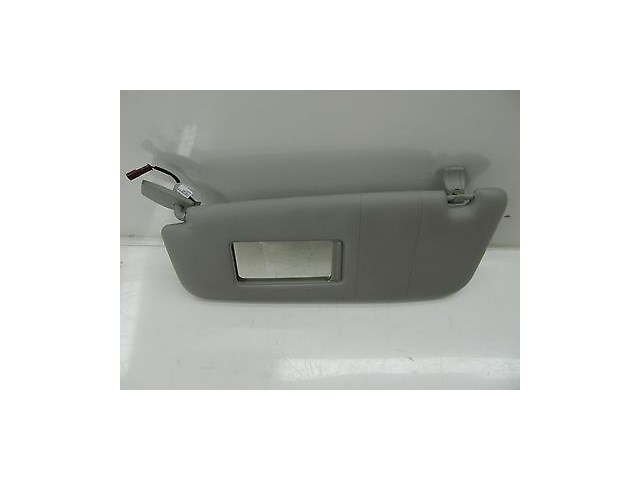 2008-2010 BMW 535xi 528 E60 OEM LEFT SIDE FRONT SUN VISOR SHADE GRAY W/ MIRROR