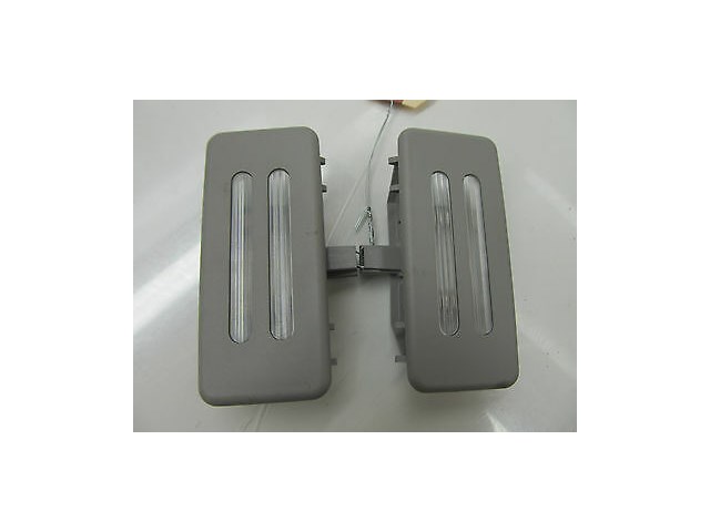 2008-2010 BMW 535xi 528 E60 OEM INTERIOR MIRROR SUN VISOR LIGHT LAMP SET PAIR