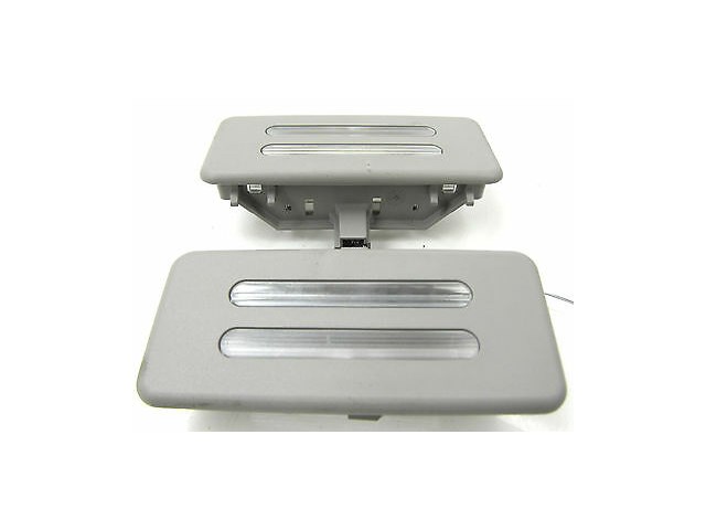2008-2010 BMW 535xi 528 E60 OEM INTERIOR MIRROR SUN VISOR LIGHT LAMP SET PAIR