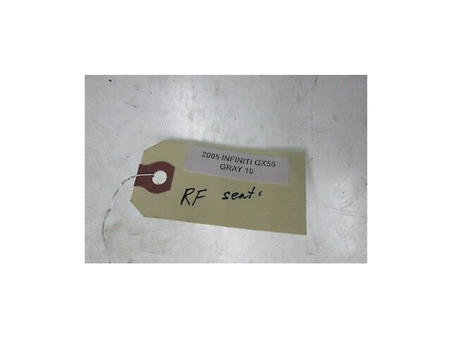 2004-2007 INFINITI QX56 OEM RIGHT FRONT PASSENGER SIDE BOTTOM SEAT TRIMS
