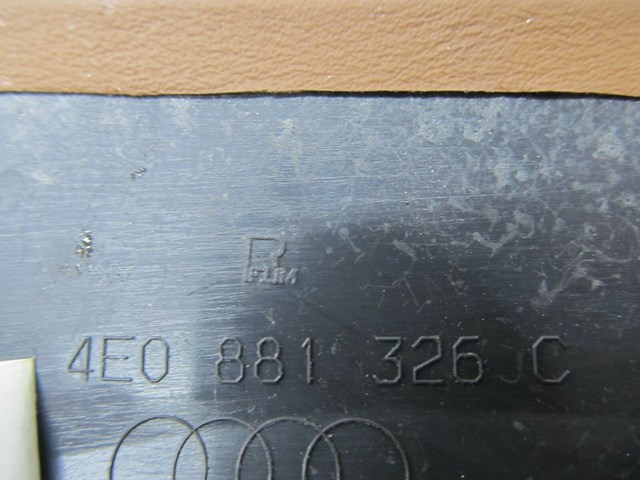 2004-2008 AUDI A8L W12 OEM RIGHT FRONT PASSENGER SEAT TRIM COVER SET