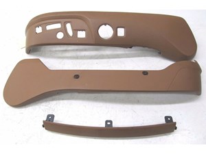 2004-2008 AUDI A8L W12 OEM RIGHT FRONT PASSENGER SEAT TRIM COVER SET