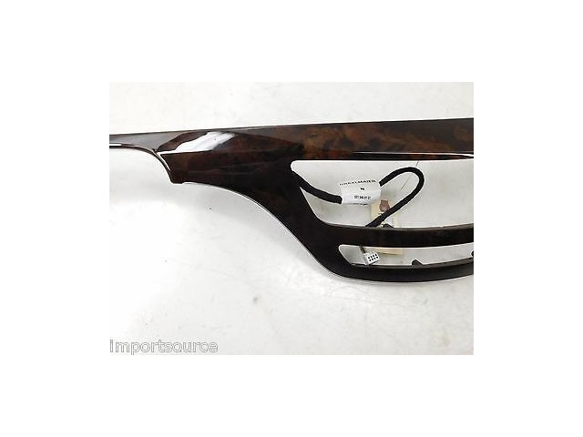 2007-2009 MERCEDES S550 W221 OEM BURRED WALNUT VENEER CENTER DASH WOOD TRIM 