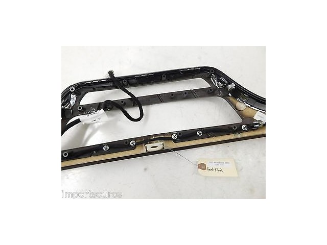 2007-2009 MERCEDES S550 W221 OEM BURRED WALNUT VENEER CENTER DASH WOOD TRIM 