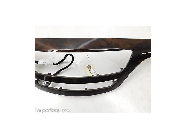 2007-2009 MERCEDES S550 W221 OEM BURRED WALNUT VENEER CENTER DASH WOOD TRIM 