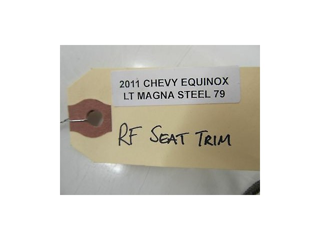 2010-2013 CHEVY EQUINOX LT OEM RIGHT FRONT PASSENGE SIDE SEAT TRIM COVER MOLDING