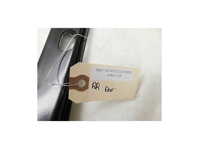 2007-2009 MERCEDES S550 W221 OEM RIGHT REAR DOOR PASSENGER SIDE WINDOW REGULATOR