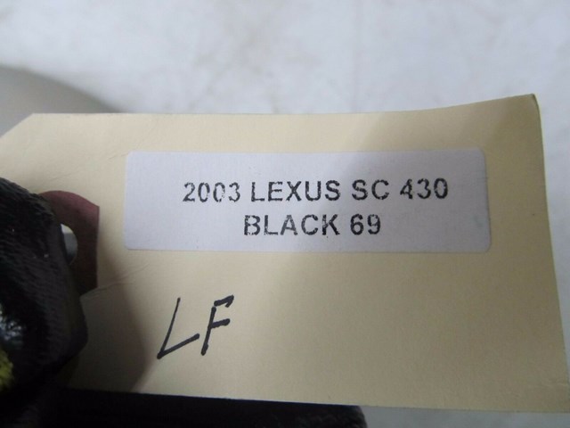  2002-2010 LEXUS SC430 Z40 OEM LEFT DRIVER REAR BEHIND SEAT TRIM COVER