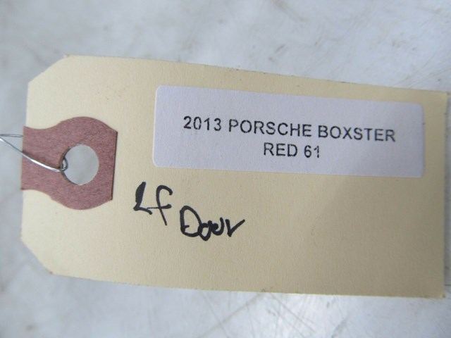 2013-2015 PORSCHE BOXSTER 981 OEM LEFT DRIVER DOOR WINDOW REGULATOR 99154207501