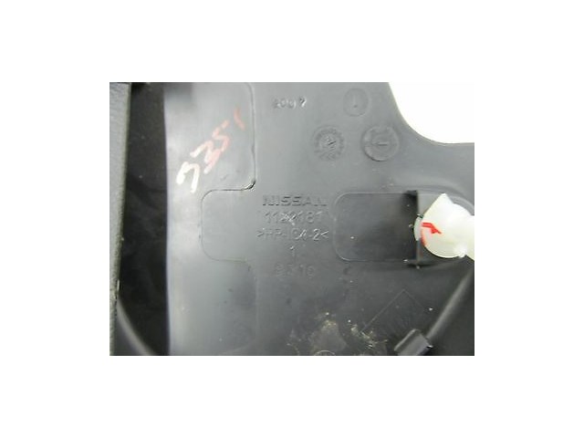 2007-2012 NISSAN ALTIMA SEDAN L32A OEM LEFT FRONT DRIVER SIDE SEAT TRIM BLACK