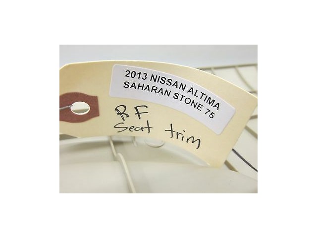 2013-2015 NISSAN ALTIMA SEDAN L33 OEM RIGHT FRONT PASSENGER'S SEAT TRIM MOULDING