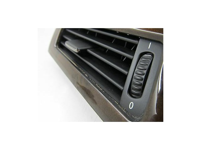 2006-2007 BMW 530XI WAGON E61 OEM LEFT FRONT DASHBOARD AIR VENT WOOD GRAIN TRIM