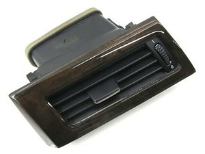 2006-2007 BMW 530XI WAGON E61 OEM LEFT FRONT DASHBOARD AIR VENT WOOD GRAIN TRIM