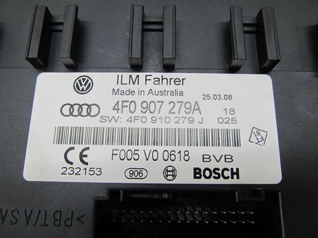 2005-2008 AUDI A6 C6 OEM LEFT FRONT POWER SUPPLY CONTROL MODULE 