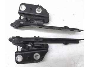 2004-2008 AUDI A8L W12 OEM FRONT HOOD HINGE HINGES PAIR (2)