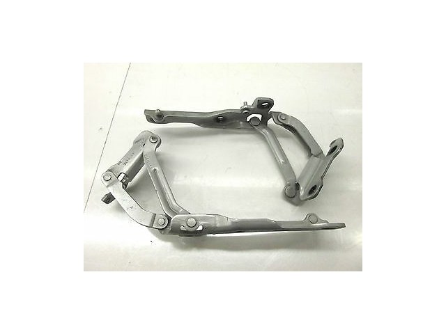 2004-2007 JAGUAR XJR X350 OEM FRONT HOOD HINGE SUPPORT BRACKETS SET OF TWO [2]