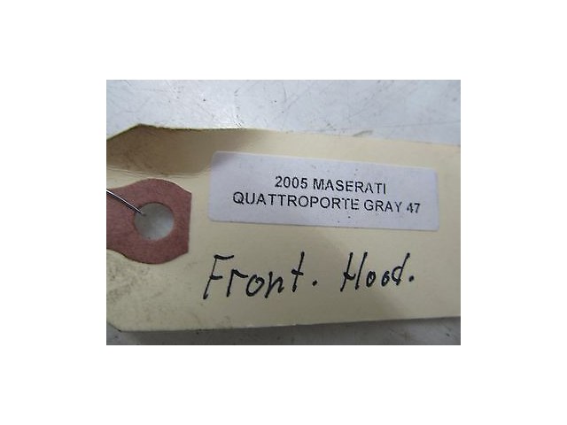 2004-2008 MASERATI QUATTROPORTE M139 OEM FRONT HOOD HINGE HINGES PAIR