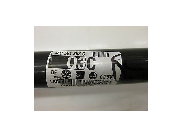  2004-2006 AUDI A8 L QUATTRO D3 OEM LEFT REAR BACK AXLE SHAFT 4E0501203C