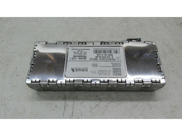 2012-2015 MERCEDES C250 COUPE W204 OEM SATELLITE RADIO RECEIVER MODULE 