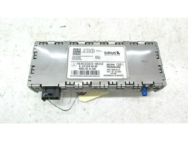 2012-2015 MERCEDES C250 COUPE W204 OEM SATELLITE RADIO RECEIVER MODULE 