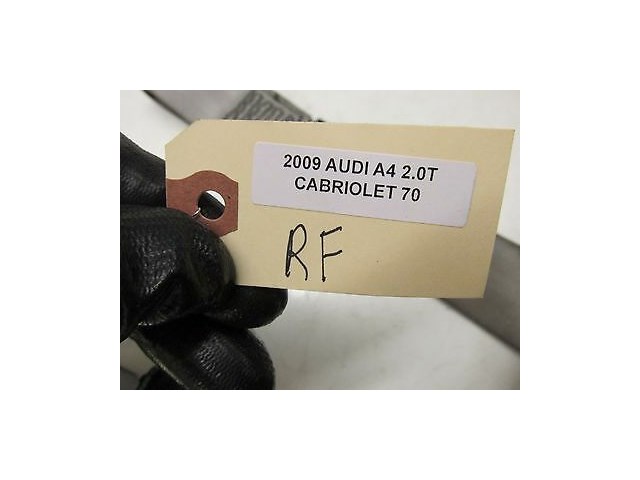 2009 AUDI A4 CABRIOLET 2.0T OEM RIGHT FRONT PASSENGER'S SIDE SEAT BELT ASSEMBLY