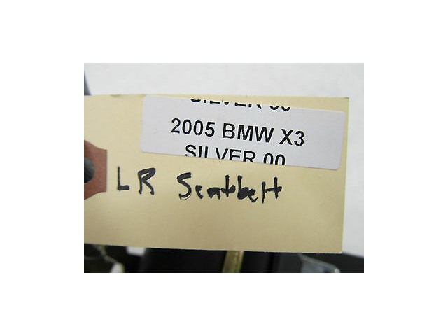 2004-2006 BMW X3 E83 OEM LEFT REAR BACK SEAT BELT ASSEMBLY 