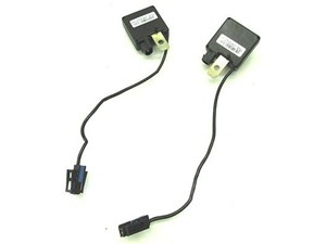 2001-2003 BMW X5 4.4L E53 OEM REAR RADIO SUPPRESSION NOISE AUDIO FILTER SET