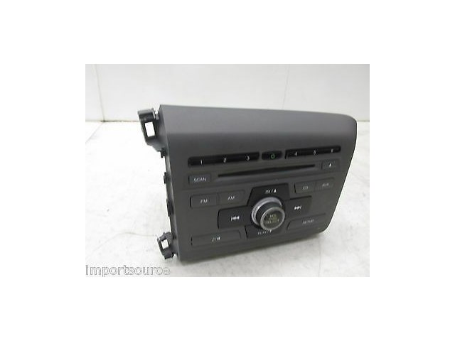 2012-2014 HONDA CIVIC COUPE OEM RADIO AM/FM CD PLAYER RECEIVER
