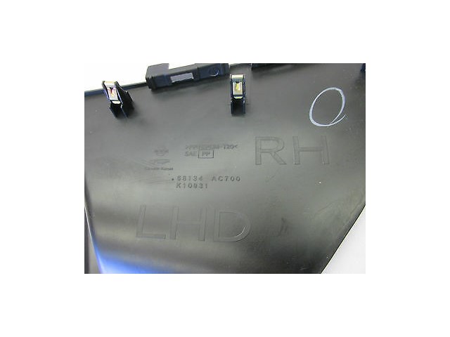 2005-2006 INFINITI G35 SEDAN OEM RIGHT FRONT SIDE OF RADIO TRIM PANEL BLACK