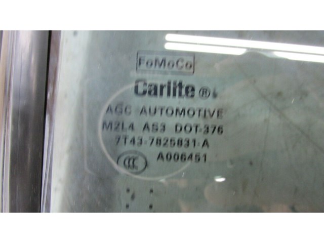 2011-2015 LINCOLN MKX OEM LEFT REAR DOOR VENT QUARTER GLASS              