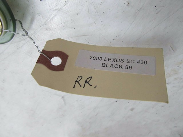  2002-2010 LEXUS SC430 Z40 OEM RIGHT FRONT PASSENGER SIDE QUARTER GLASS WINDOW