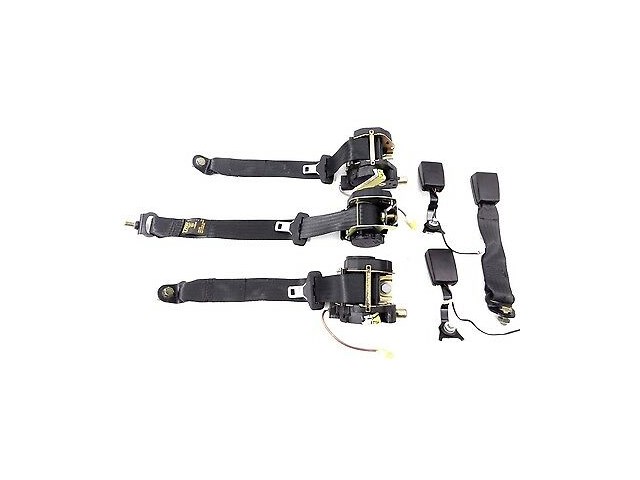 2004-2008 MASERATI QUATTROPORTE M139 OEM REAR PASSENGER SEAT BELT BUCKLE SET