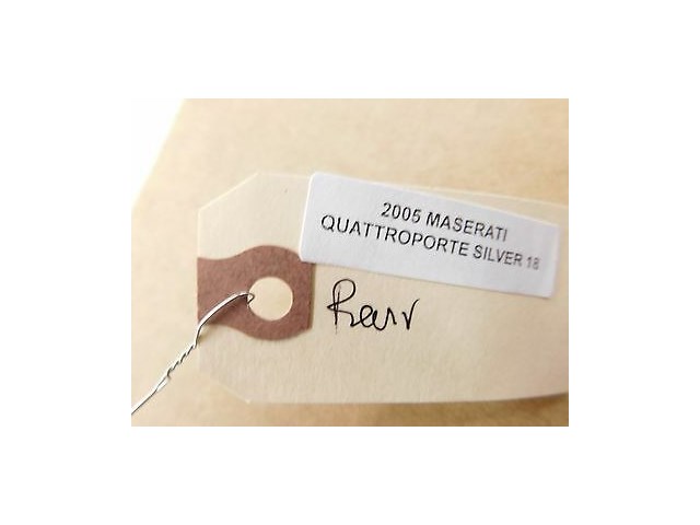 2004-2008 MASERATI QUATTROPORTE M139 OEM REAR PASSENGER SEAT BELT BUCKLE SET