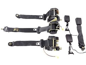 2004-2008 MASERATI QUATTROPORTE M139 OEM REAR PASSENGER SEAT BELT BUCKLE SET