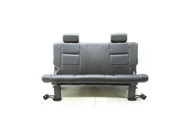 2004-2007 INFINITI QX56 OEM THIRD 3RD ROW BENCH SEAT ASSEMBLY BLACK W/ HEADRESTS