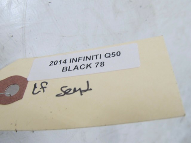 2014-2016 INFINITI Q50 OEM LEFT FRONT DRIVER SIDE SIDE SUPPORT HEADREST HOLDERS