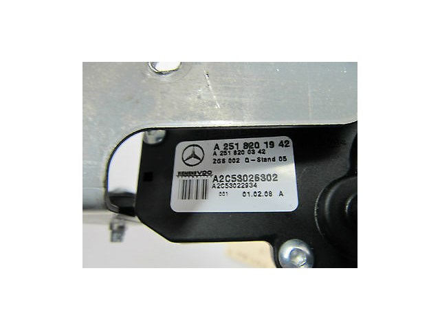 2006-2009 MERCEDES R350 W251 OEM LEFT REAR BACK QUARTER GLASS WINDOW MOTOR