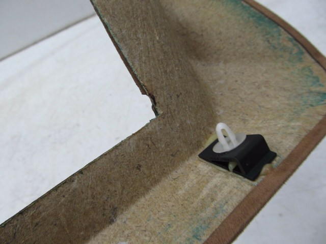 2004-2008 AUDI A8L W12 OEM REAR PASSENGER SEAT BEHIND HEADREST COVER TRIM 