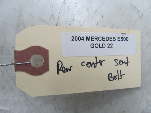 2003-2006 MERCEDES E500 W211 OEM REAR CENTER SEAT BELT 