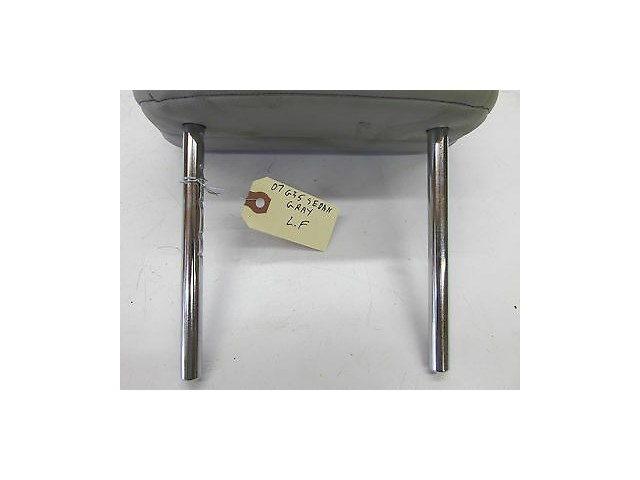 2007-2008 INFINITI G35 SEDAN OEM LEFT SIDE FRONT SEAT HEADREST GRAY LEATHER