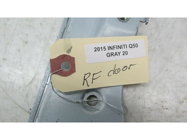 2014-2018 INFINITI Q50 OEM RIGHT FRONT PASSENGER SIDE DOOR WINDOW REGULATOR 