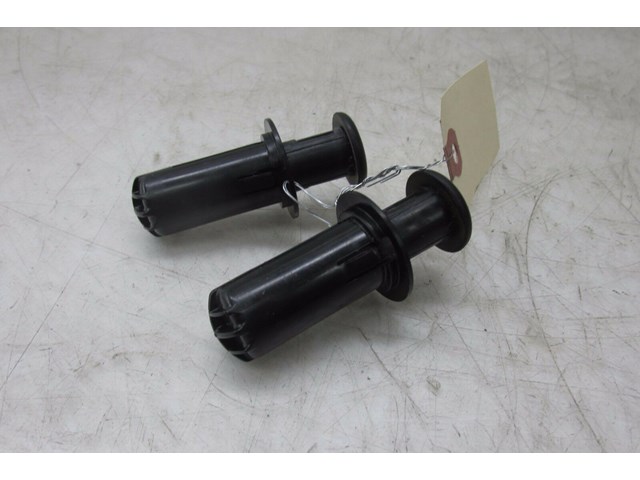 2014-2016 INFINITI Q50 OEM REAR BACK BLACK HEADREST COVER PAIR (2)