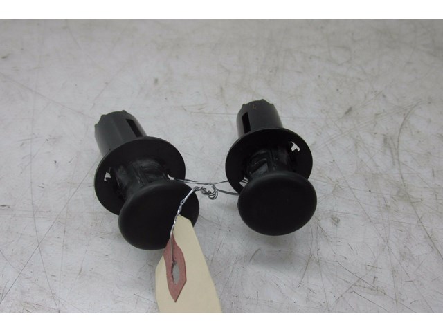 2014-2016 INFINITI Q50 OEM REAR BACK BLACK HEADREST COVER PAIR (2)