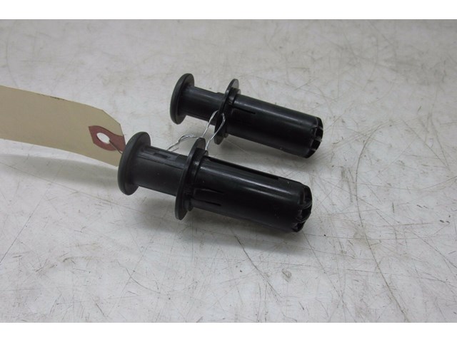 2014-2016 INFINITI Q50 OEM REAR BACK BLACK HEADREST COVER PAIR (2)