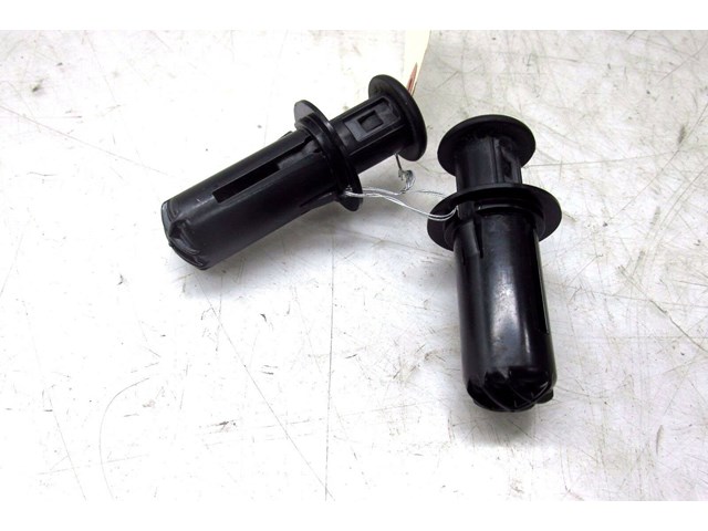 2014-2016 INFINITI Q50 OEM REAR BACK BLACK HEADREST COVER PAIR (2)