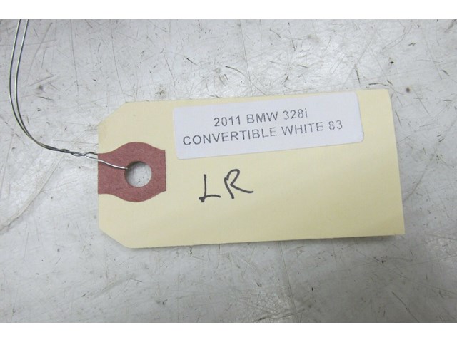  2009-2013 BMW 328i E93 LCI OEM LEFT REAR DRIVER SIDE SEAT BELT GRAY  