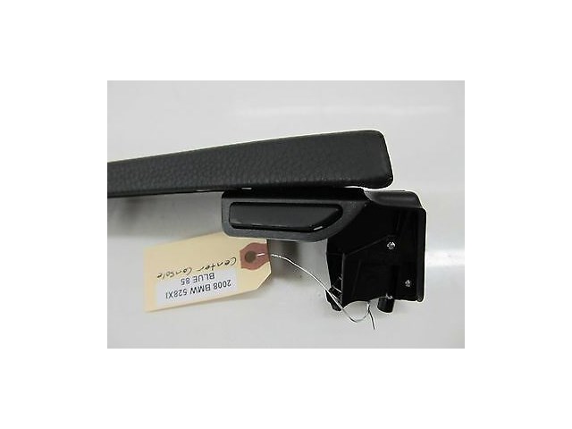  2008-2010 BMW 528xi 535i E60 OEM FRONT CENTER CONSOLE LEATHER TRIM STRIP